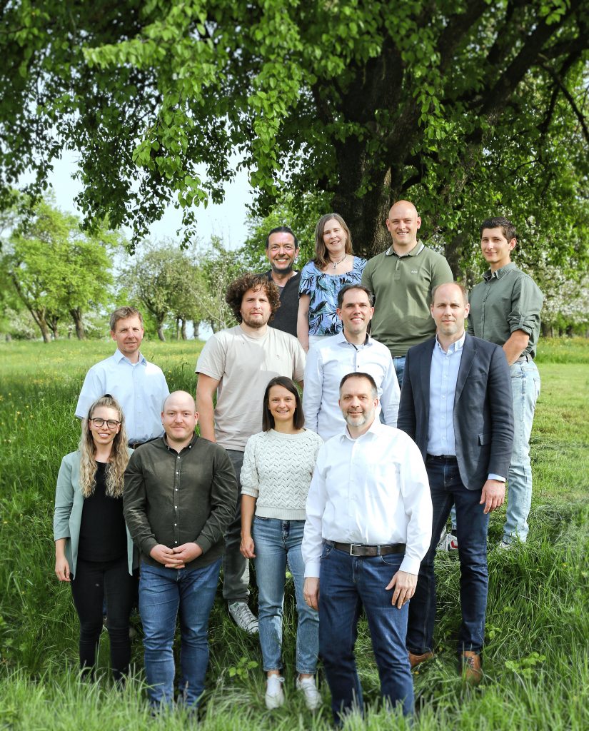 Das Team der Wählergemeinschaft in den Altdorfer Apfelwiesen