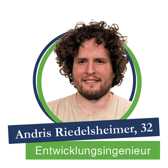 Portrait Andris Riedelsheimer